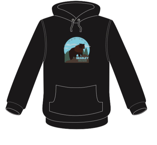 Bradley Bears (On Mountain) Hooded Sweatshirt